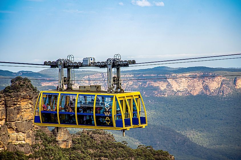 Scenic Skyway Cable at Katoomba, Australia