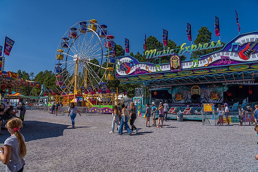 Coconino County Fair in Flagstaff, Arizona.