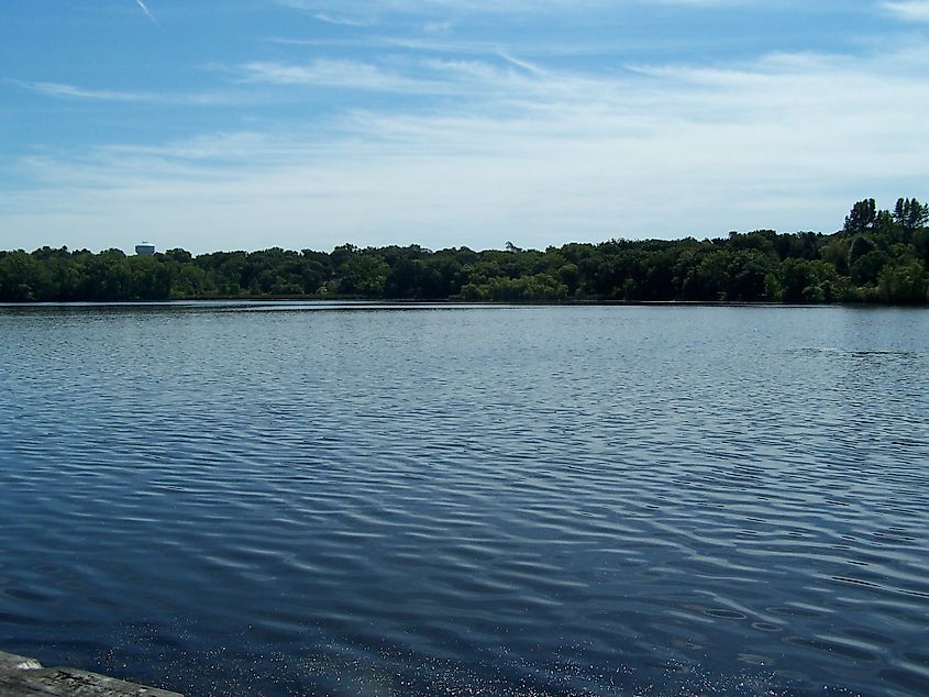 View of Beaver Lake.