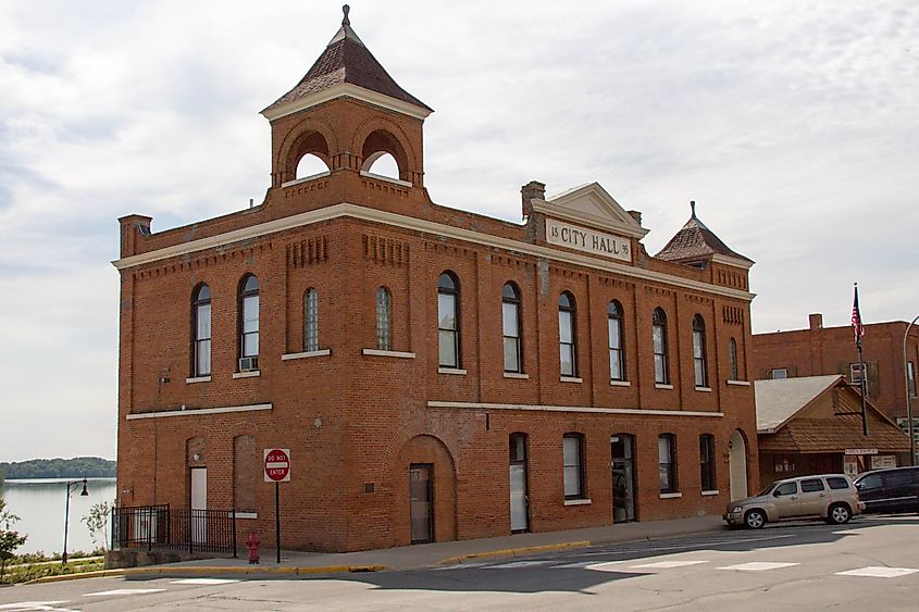 City Hall in Winsted, Minnesota.