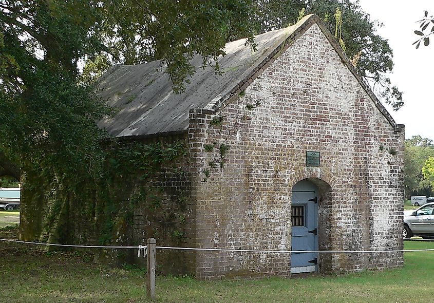 Fort Johnson powder magazine, James Island, South Carolina