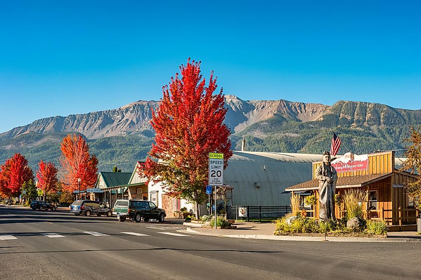 Downtown Joseph, Oregon, via benedek via iStock.