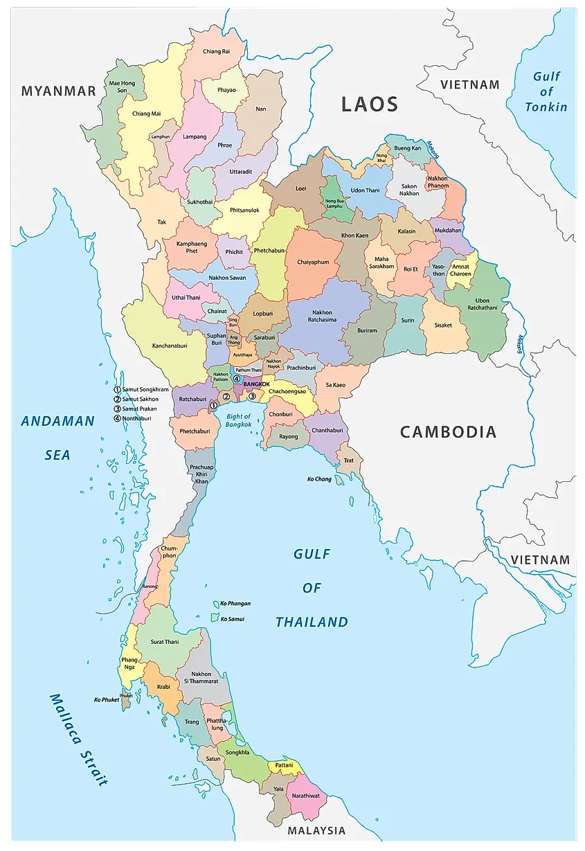 Thailand Maps & Facts - World Atlas