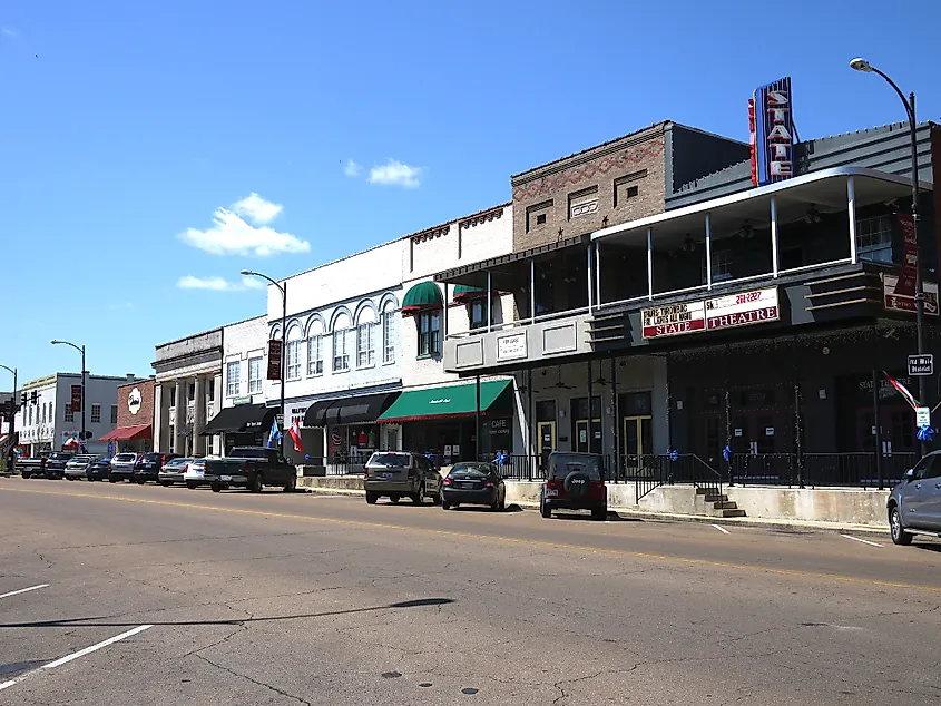 Downtown Starkville, Mississippi