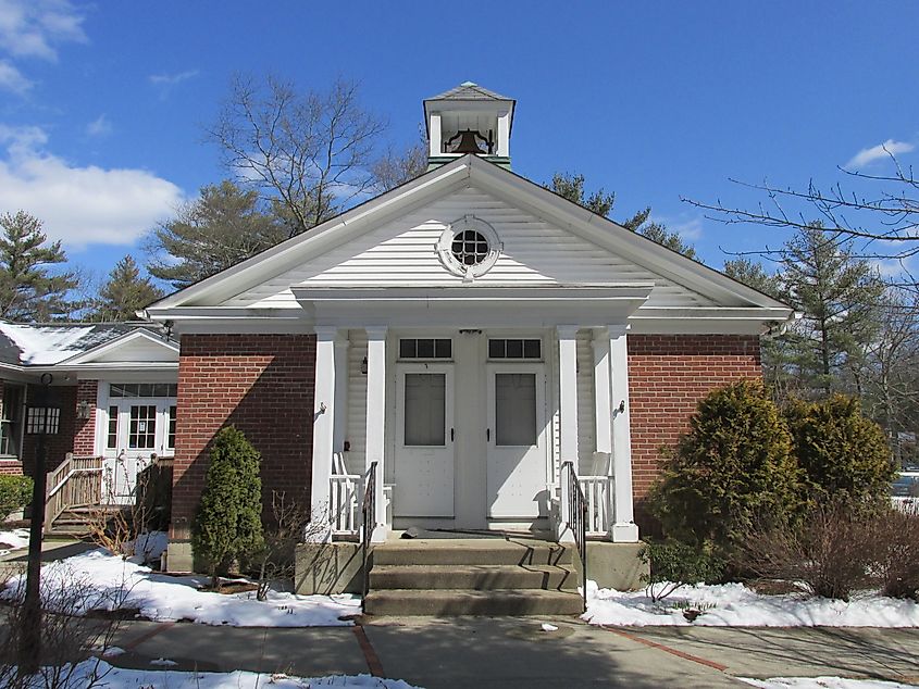 The Louttit Library in West Greenwich, Rhode Island