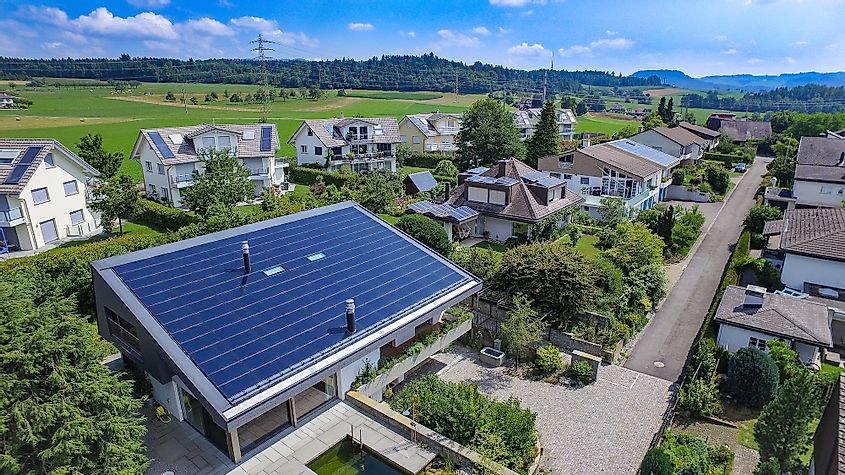 Switzerland solar panels