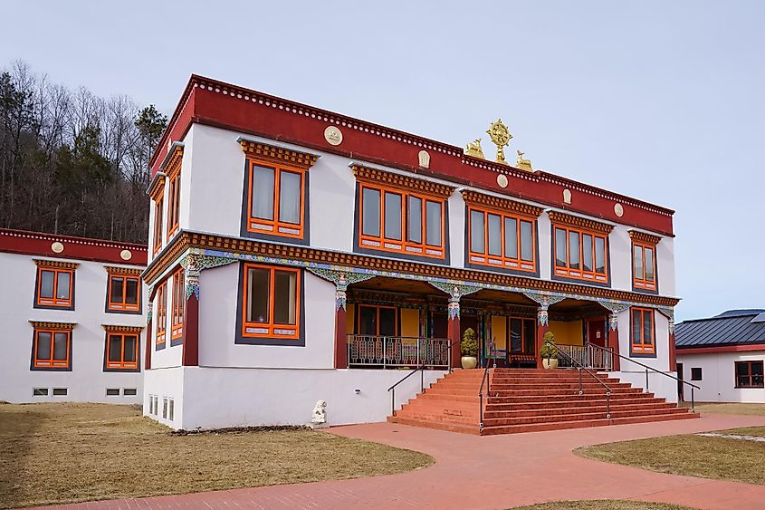 Tibetan Buddhist Monastery Woodstock, New York, USA