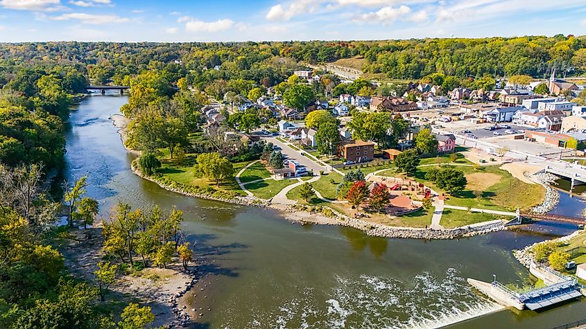 Fox River in Algonquin, Illinois