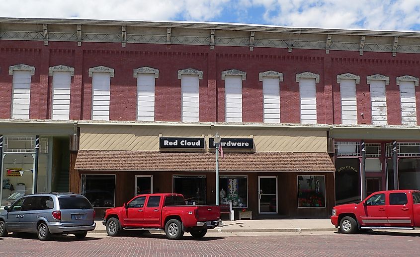 Red Cloud, Nebraska (Ammodramus, CC0, via Wikimedia Commons)