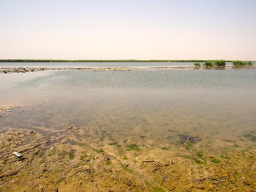 Lake Guiers, Senegal.