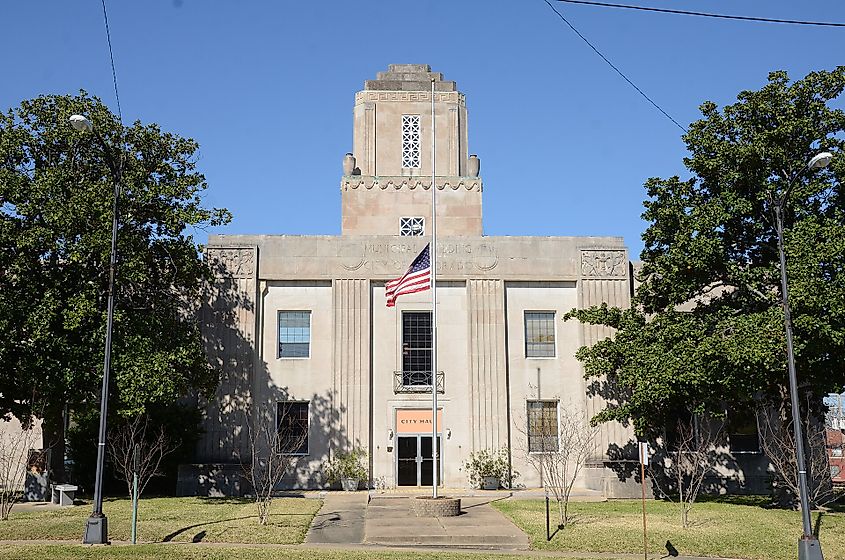 City Hall in El Dorado, Arkansas.