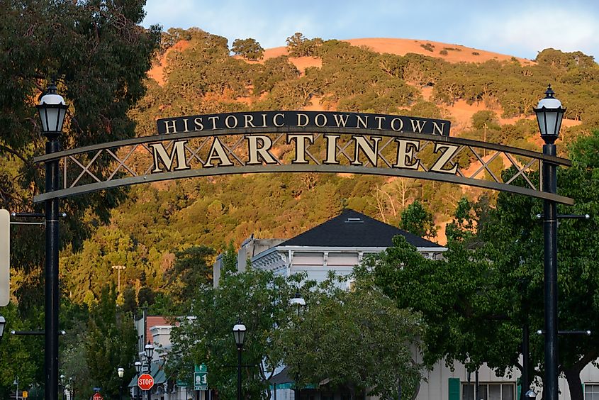 Historic Downtown Martinez (Credit: CrystalMage via Shutterstock)