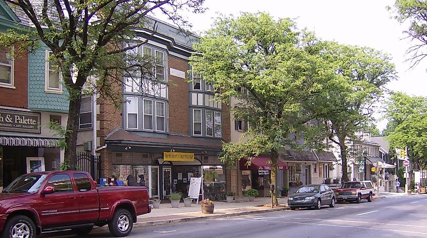 State Street in Kennett Square. 