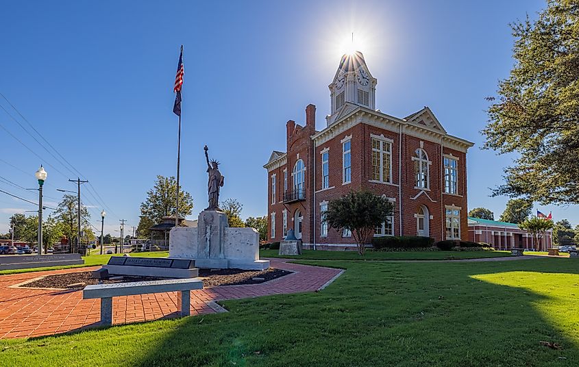 The Historic Greene County Courthouse in Paragould, Arkansas