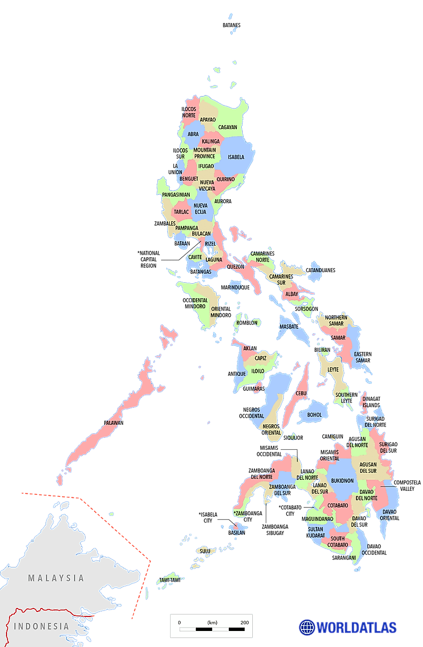 Quezon Province Map From Manila Philippines Maps & Facts - World Atlas