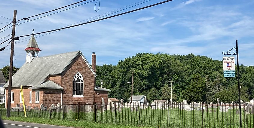 St. George’s Episcopal Church, Pennsville, New Jersey.