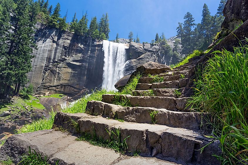 Mist Trail, Vernal Falls, Yosemite National Park