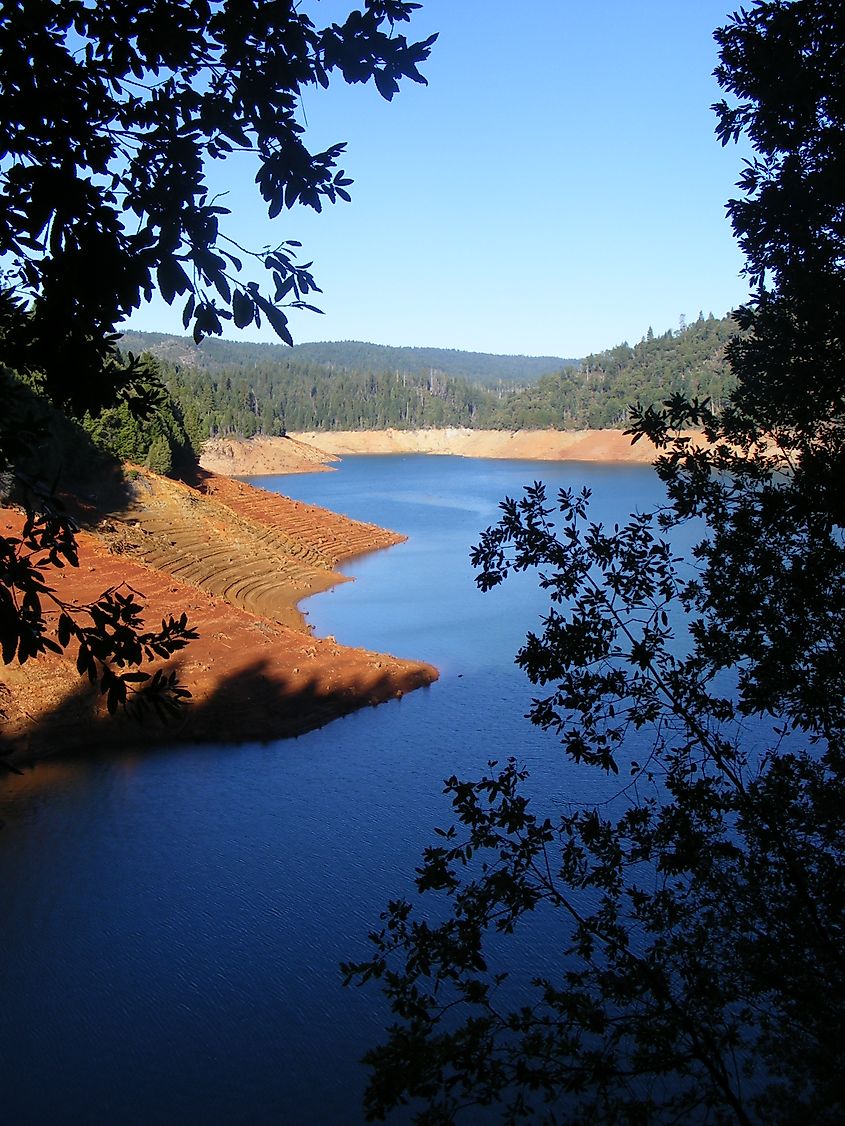 New Bullards Bar Reservoir.