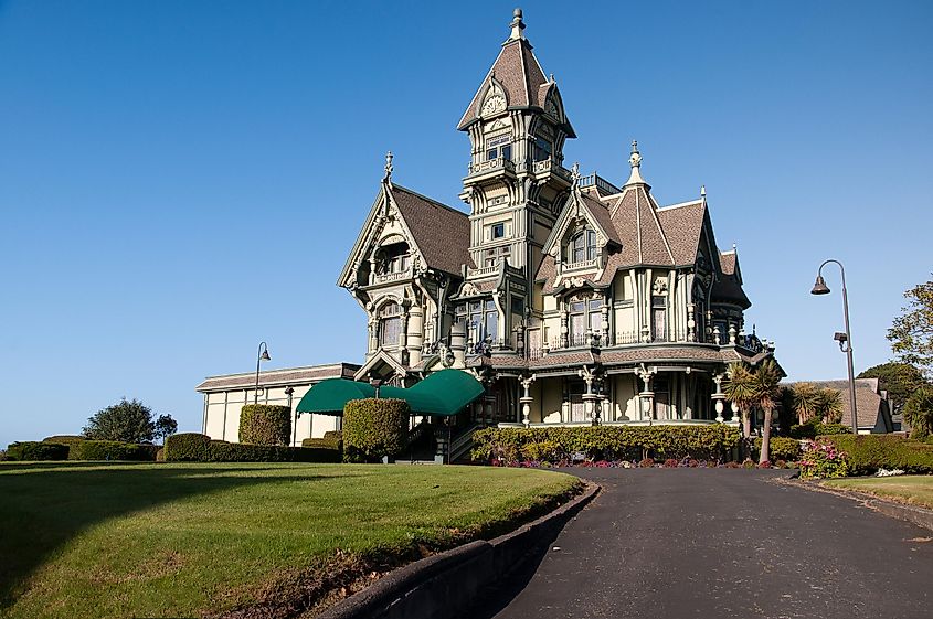 Carson Mansion at Eureka California USA