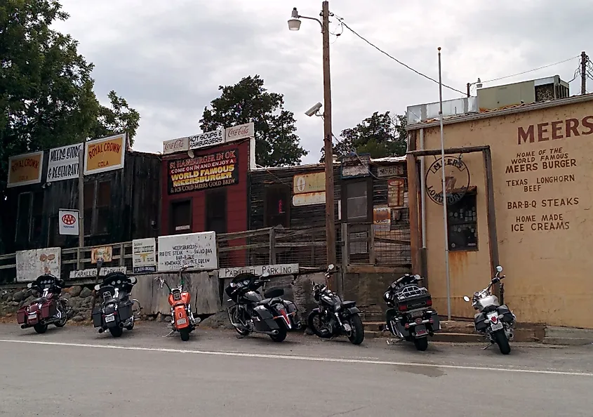 Meers Store and Restaurant in Oklahoma.