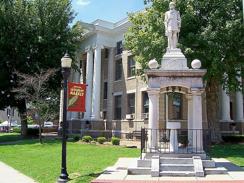 Confederate Monument in Murray in Murray, Kentucky