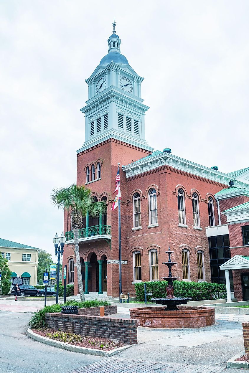 Nassau County Courthouse in Fernandina Beach, Florida