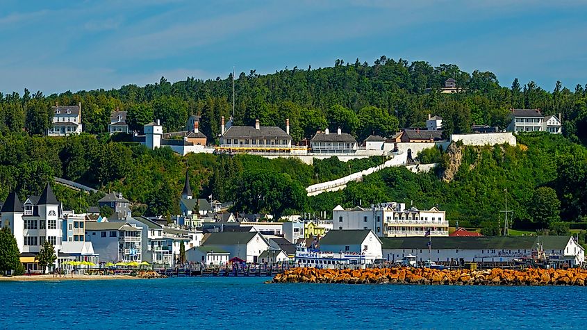 Mackinac Island State Harbor. 