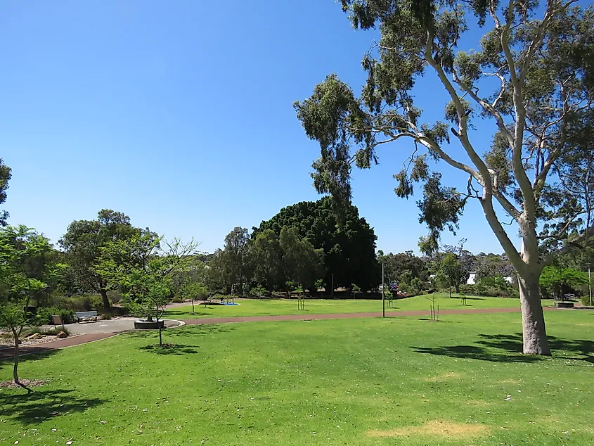Kadidjiny Park, Melville, Western Australia.