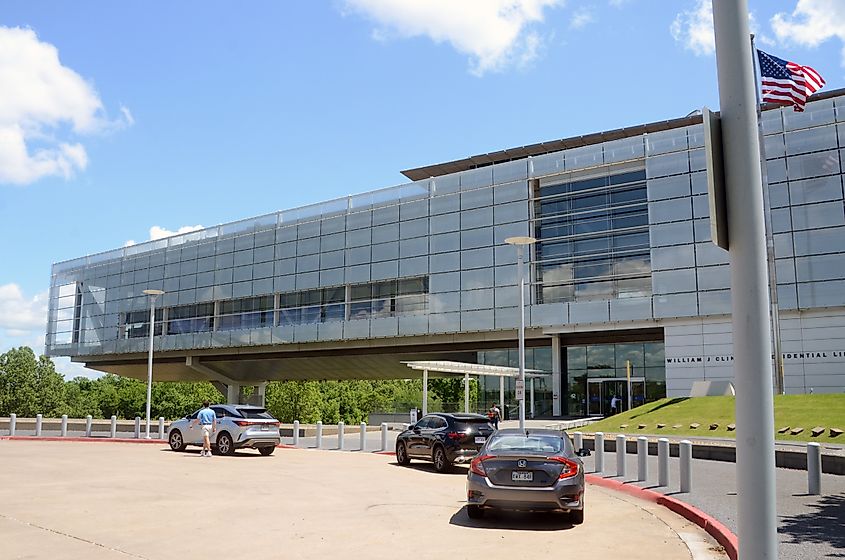 William J. Clinton Library and Museum in Little Rock, Arkansas