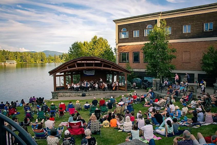 Mid's Park in Lake Placid
