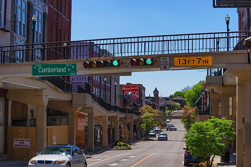 A scene from Morristown, Tennessee