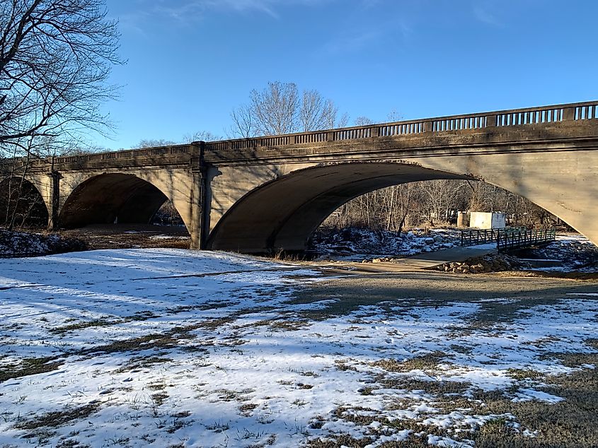 The Roubidoux Bridge Waynesville, Missouri.