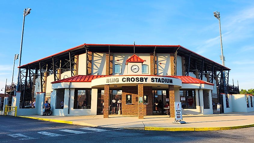 Bing Crosby Stadium in Front Royal, Virginia