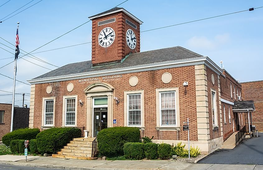 Municipal Building in East Stroudsburg, Pennsylvania