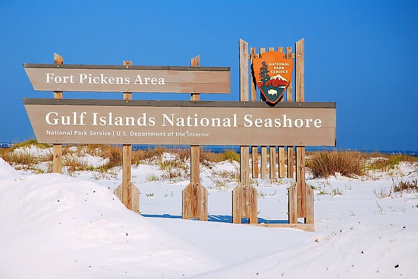 Gulf islands national seashore