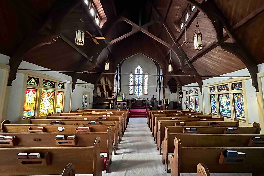 Holy Trinity Episcopal Church Interior Image credit Bryan Dearsley
