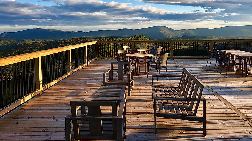 View of the Shenandoah Valley Wine Trail, Courtesy 12 Ridges Vineyard, via