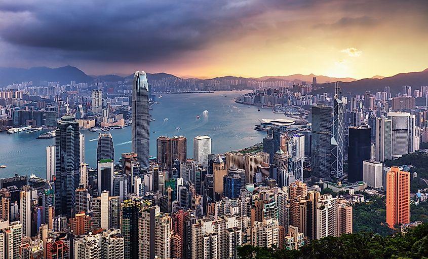 Hong Kong skyline