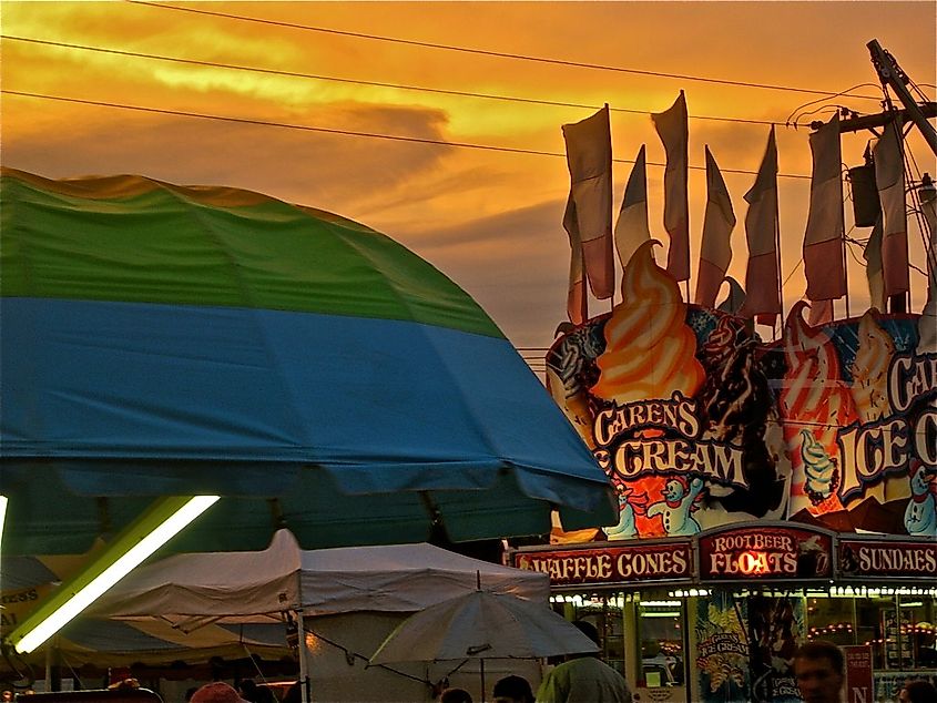 Topsham Fair, Maine.