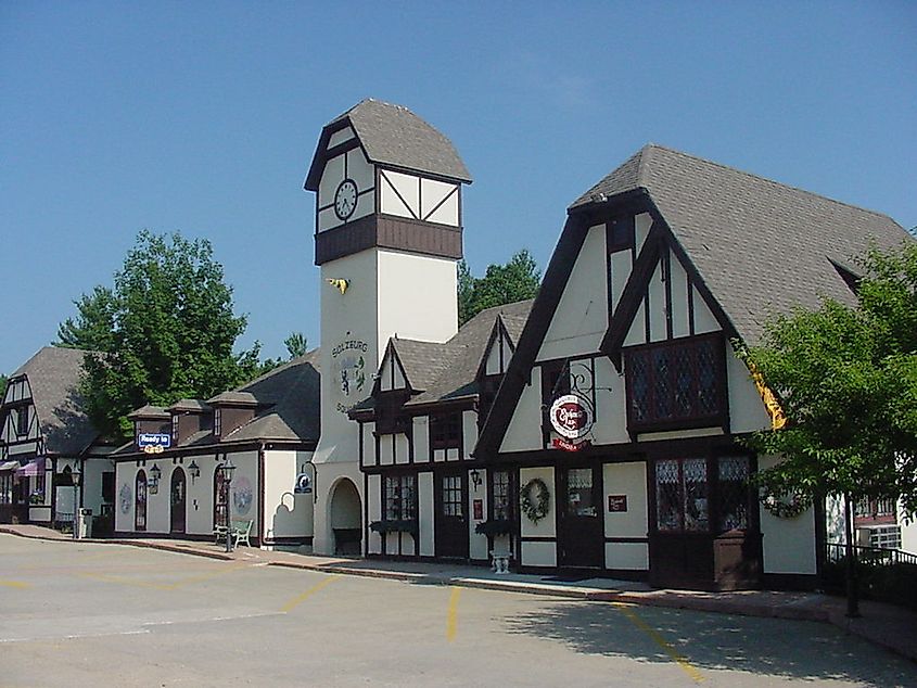 Salzburg Square in Amherst, New Hampshire
