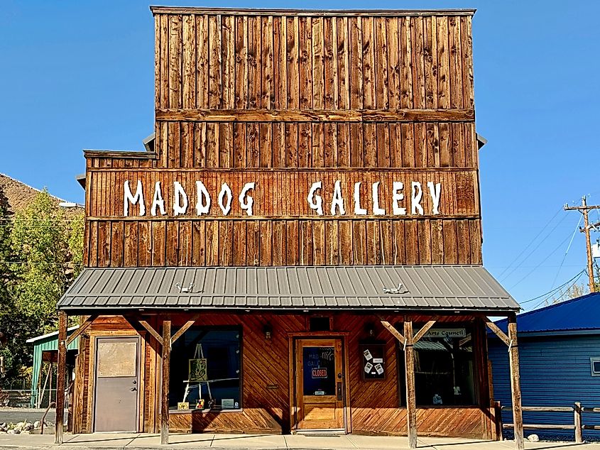 MadDog Gallery, home of the Challis Arts Council.