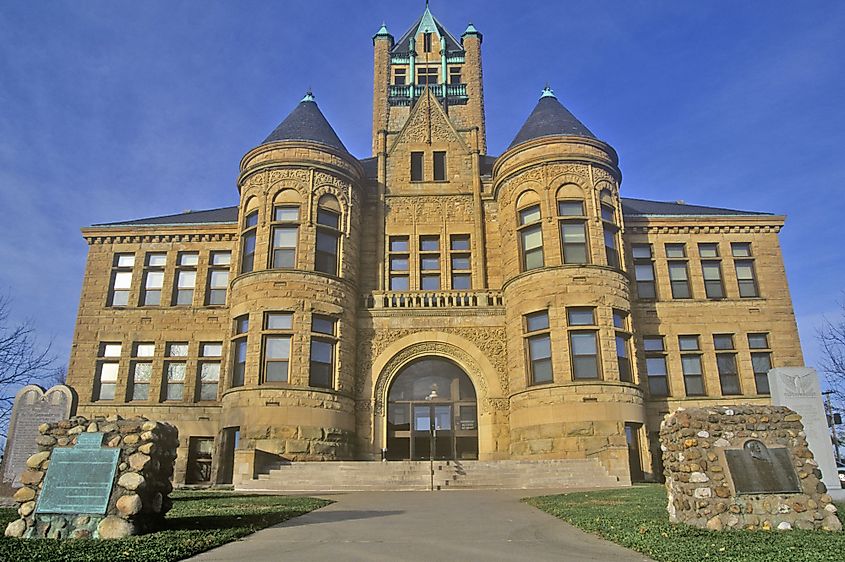 Johnson County Courthouse in Iowa City, Iowa