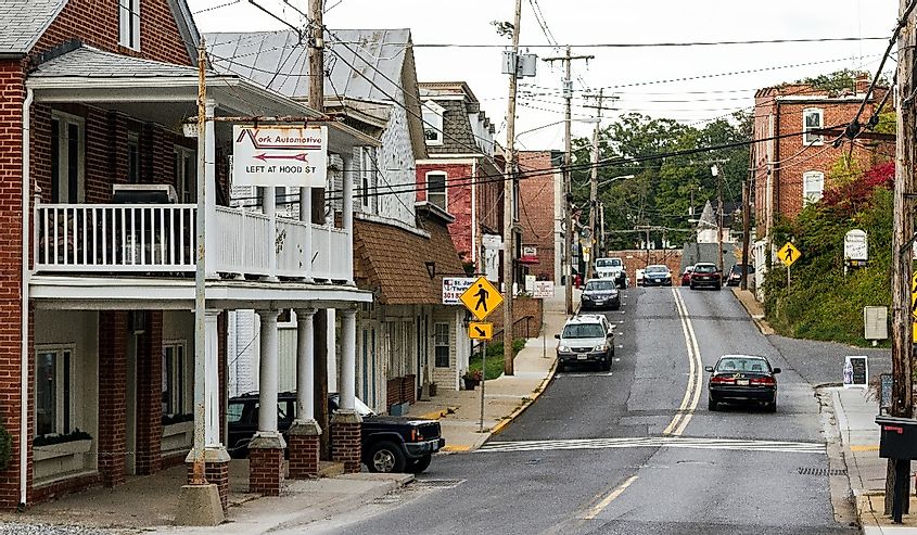 Mount Airy Street, Maryland.