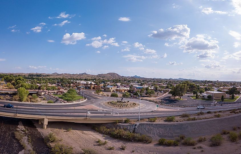 Scenery of the Hassayampa River in Wickenburg, Arizona