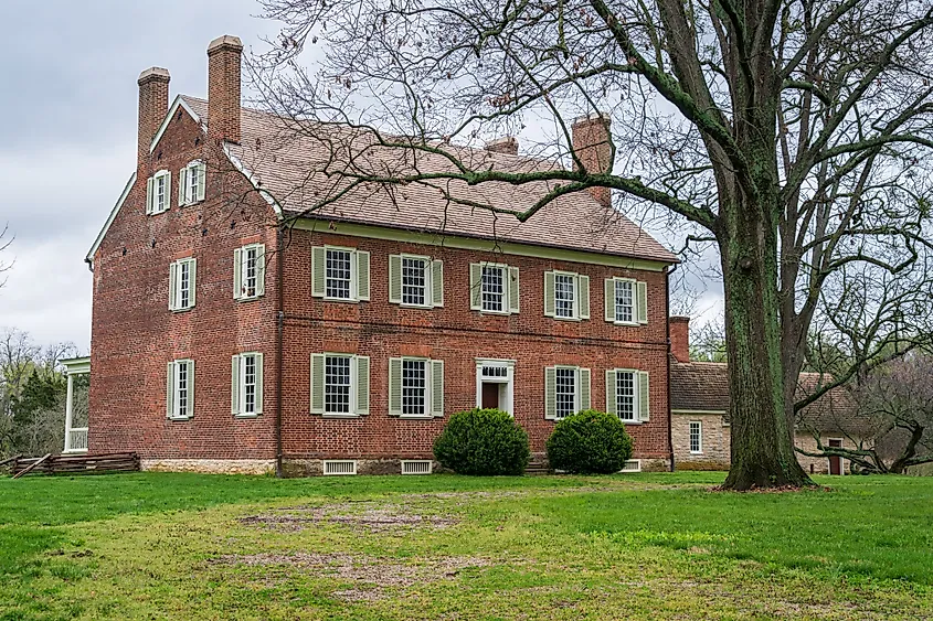 The Locust Grove House in Kentucky.