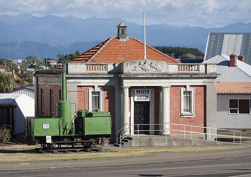 Foxton Courthouse Museum in Foxton, New Zealand