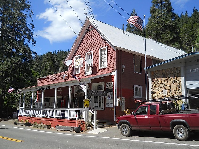 Country Store general store in Sierra City, California.