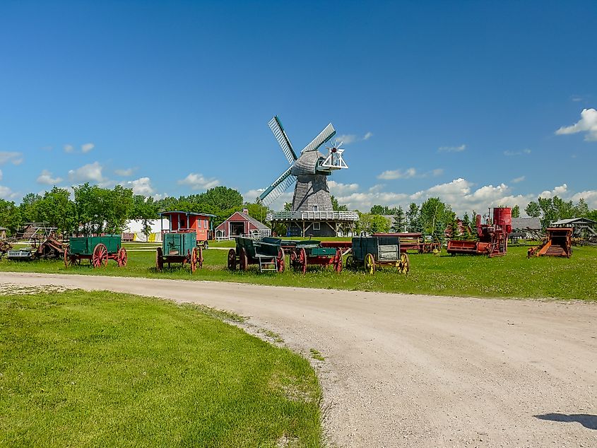 Mennonite Heritage Village in Steinbach, Manitoba Canada