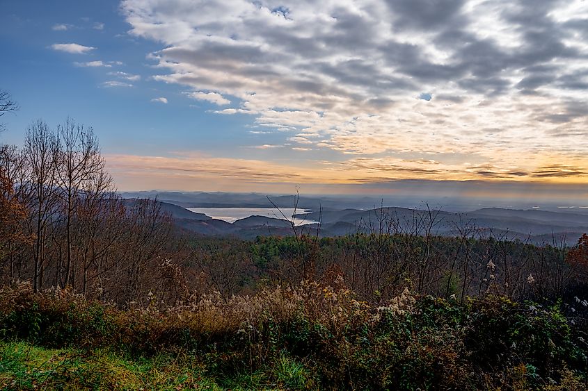 Wigington Overlook in South Carolina