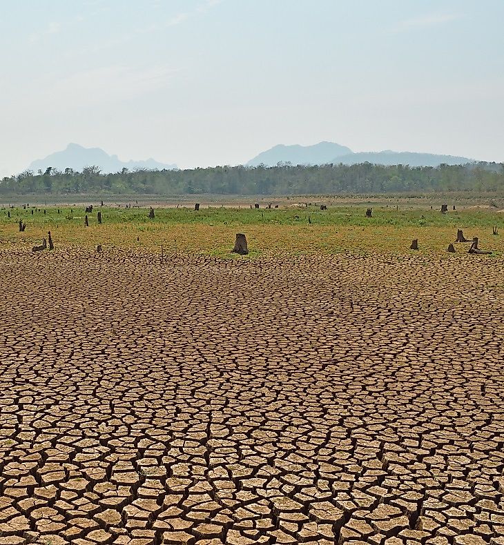 Drought and desertification spreading into once fertile areas